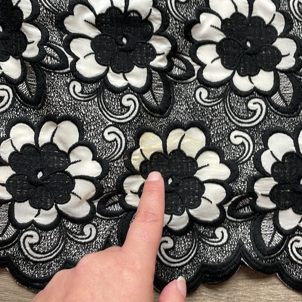 Tibi Silk Embroidered Strapless Mini Dress - Picture 9 of 12